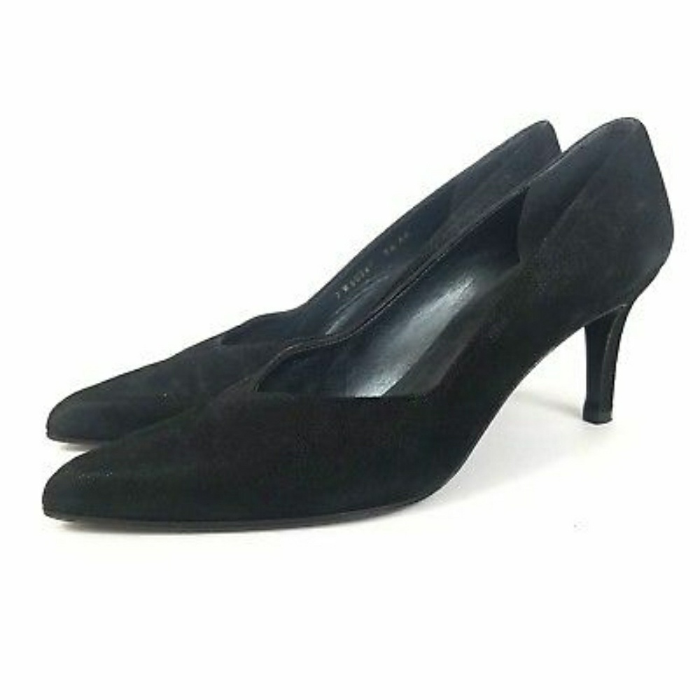 Stuart Weitzman Heels 9.5AA Pumps Black Classy